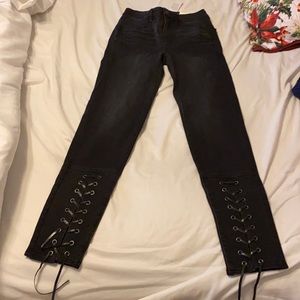 Women’s AE highest rise Jegging size 00